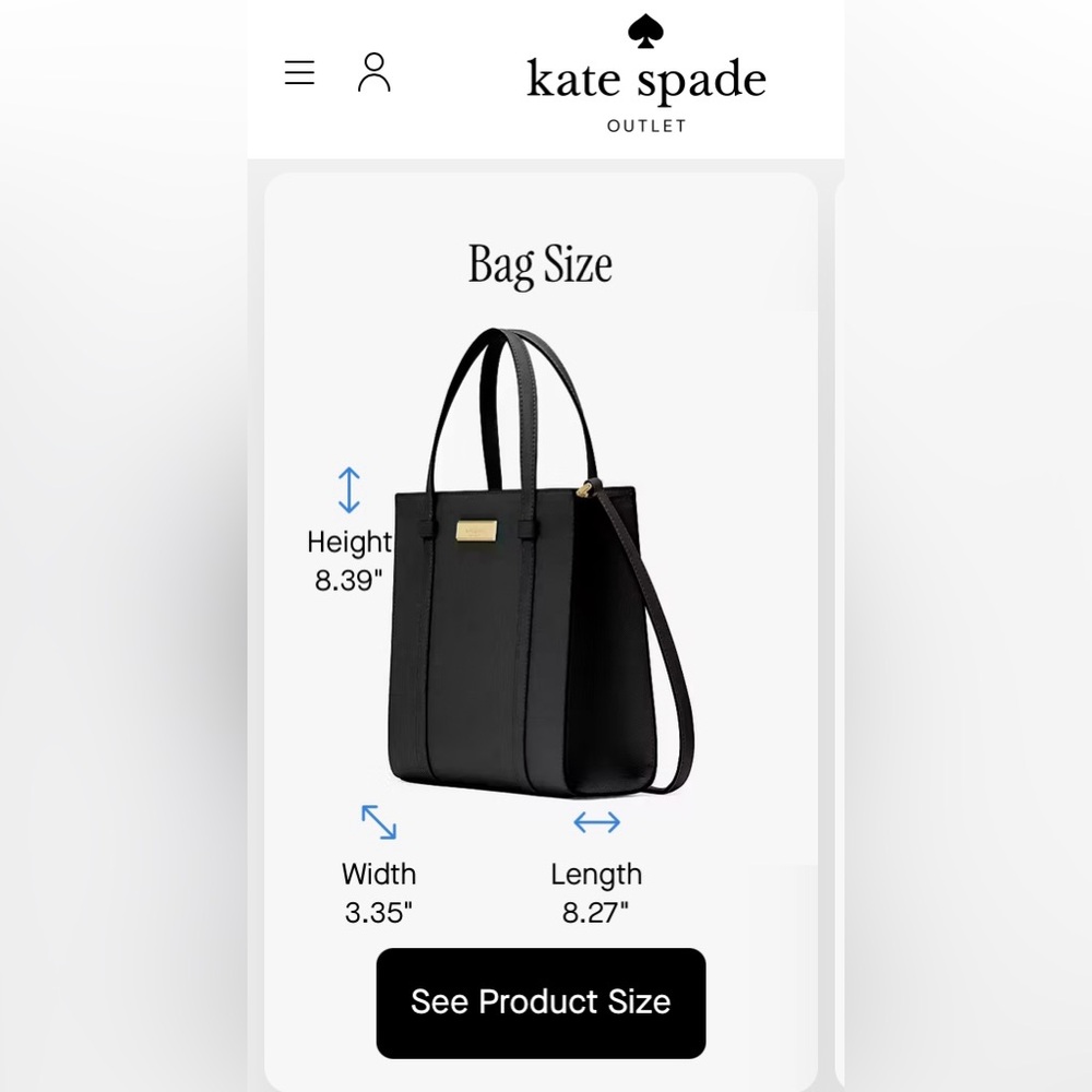 Nwt Kate Spade mini tote bag - Picture 17 of 17